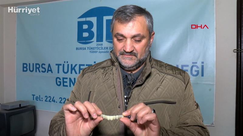 İnternetten diş protezi sipariş verdi, kullanılmış plastik ürün geldi