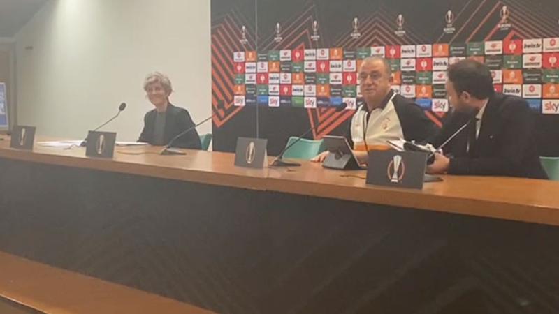 Fatih Terim İtalyan basın toplantısının tercümanına övgülerde bulundu