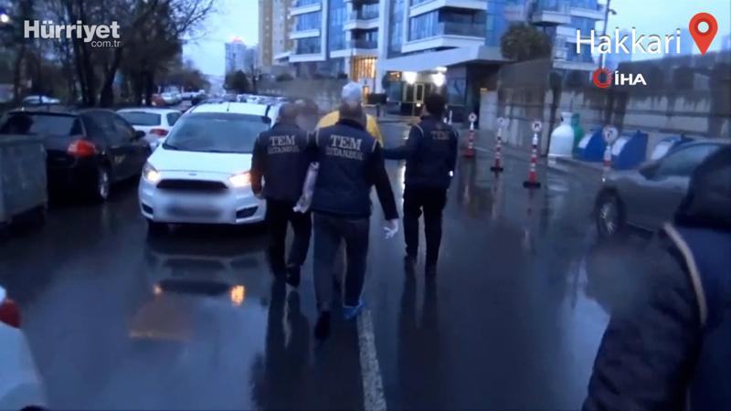 İstanbul'da terör örgütlerine yönelik operasyonda 11 şüpheli yakalandı