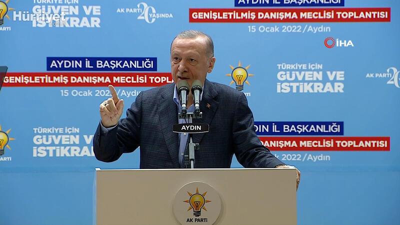 Cumhurbaşkanı Erdoğan, AK Parti İl Danışma  Meclisi Toplantısı'ndan konuştu