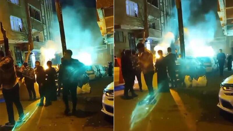 İstanbul'da 'pes' dedirten görüntü! Düğün magandası peş peşe ateş etti