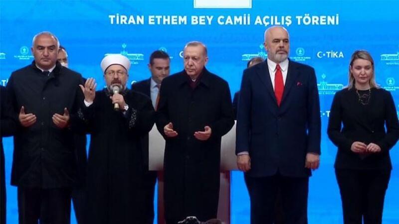 Cumhurbaşkanı Erdoğan, Ethem Bey Camii'nin resmi açılış töreninde açıklamalarda bulundu