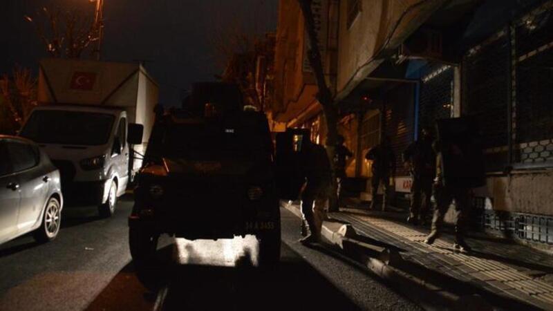 İstanbul'da helikopter destekli narkotik operasyonu