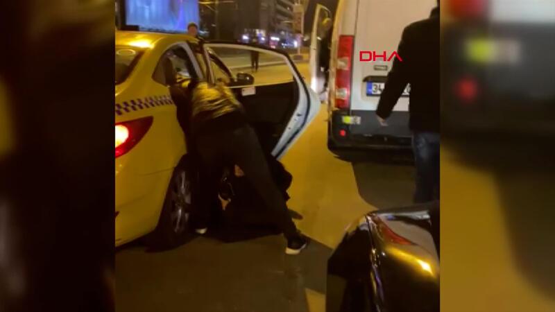 İstanbul'da Fransız kadın turistin takside korku dolu anları