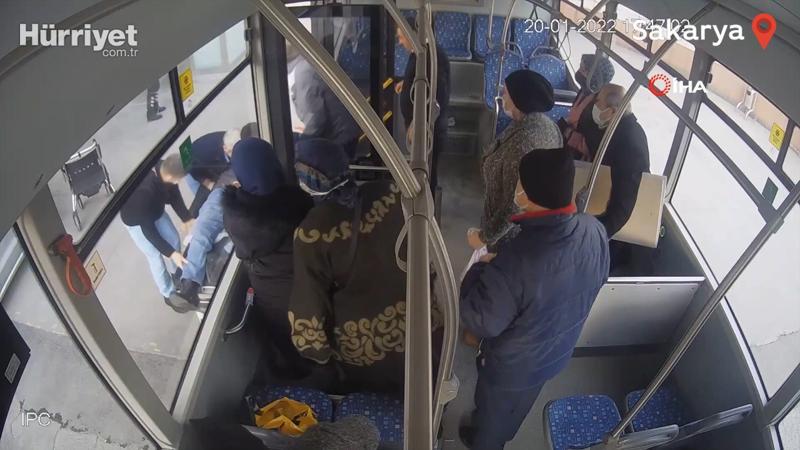 Otobüs şoförü hayat kurtardı... Kalbi duran hastayı son anda hastaneye yetiştirdi
