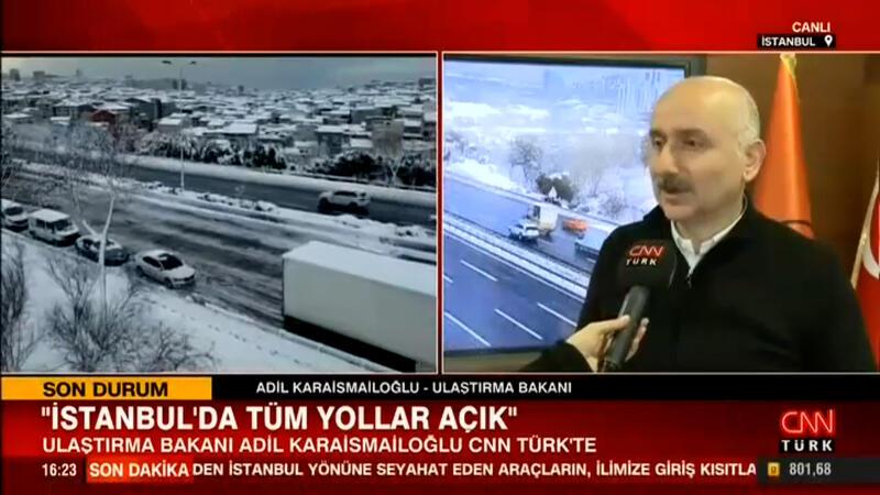 Ulaştırma Bakanı Adil Karaismailoğlu CNN TÜRK'te 
