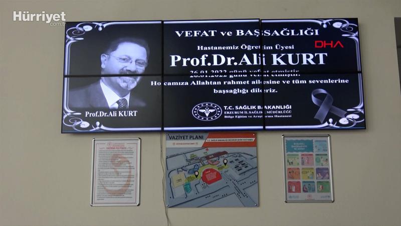 Görev yaptığı hastanede koronavirüs tedavisi gören profesör yaşamını yitirdi