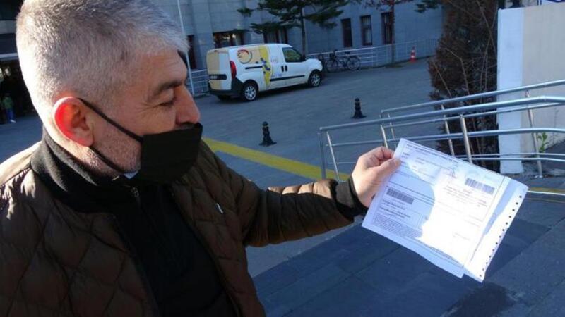 Tebligatı görünce şok oldu: Gitmediği İstanbul'dan ceza geldi