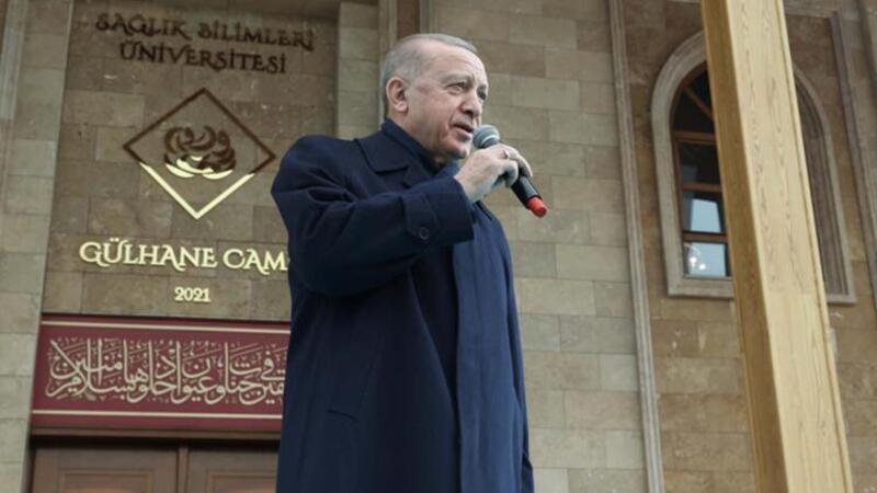 Cumhurbaşkanı Erdoğan, Sağlık Bilimleri Üniversitesi Gülhane Camii açılış törenine katıldı