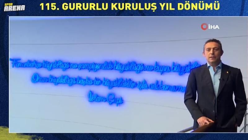 Fenerbahçe'den 115. yıl kutlaması