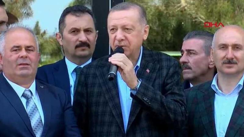 Cumhurbaşkanı Erdoğan: Çatalca'yı daha güzel hale getirmiş olacağız