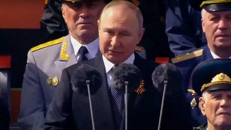 Rusya lideri Putin, Zafer Günü'nde dünyaya seslendi