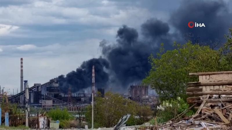 Rus güçleri Azovstal fabrikasını vurmaya devam ediyor