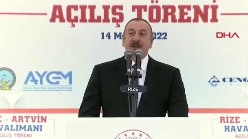 Azerbaycan Cumhurbaşkanı Aliyev: Havalimanları, barajlar, yollar... Bunlar Türkiye'nin gelişmesini gösteren hamlelerdir