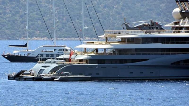 Mega yat Bodrum’da