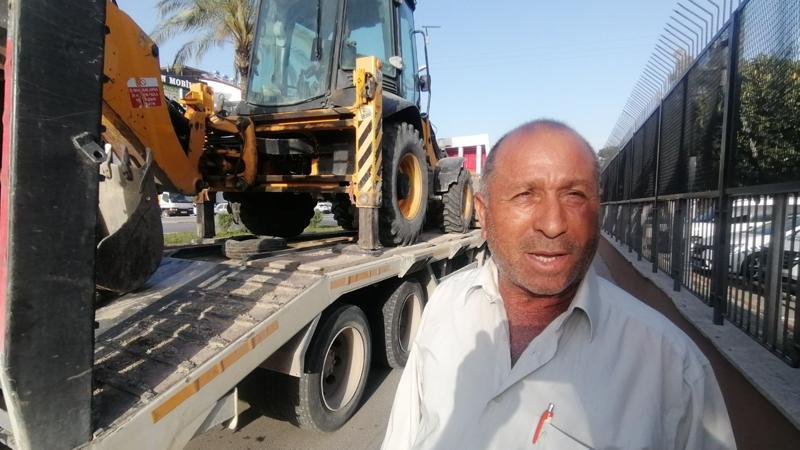 Alıcı kılığına giren polisler, cezaevinden izinli çıkan iş makinesi hırsızını suçüstü yakaladı