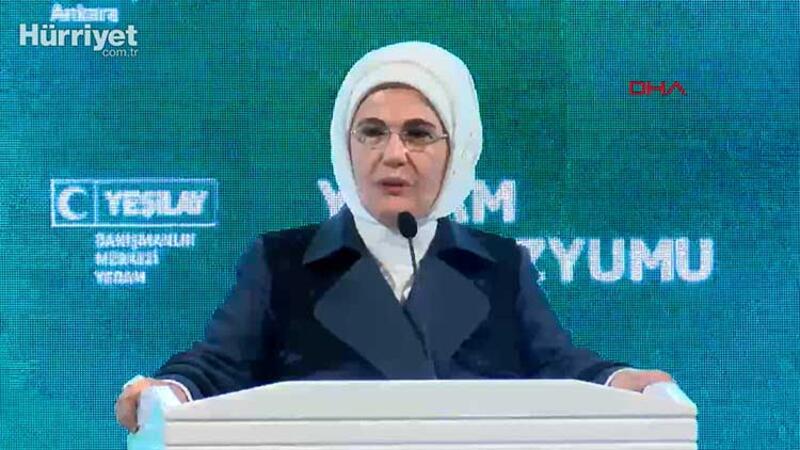 Emine Erdoğan: “Modern çağın insanları, özgürlükleri en üst düzeyde talep ediyorlar”