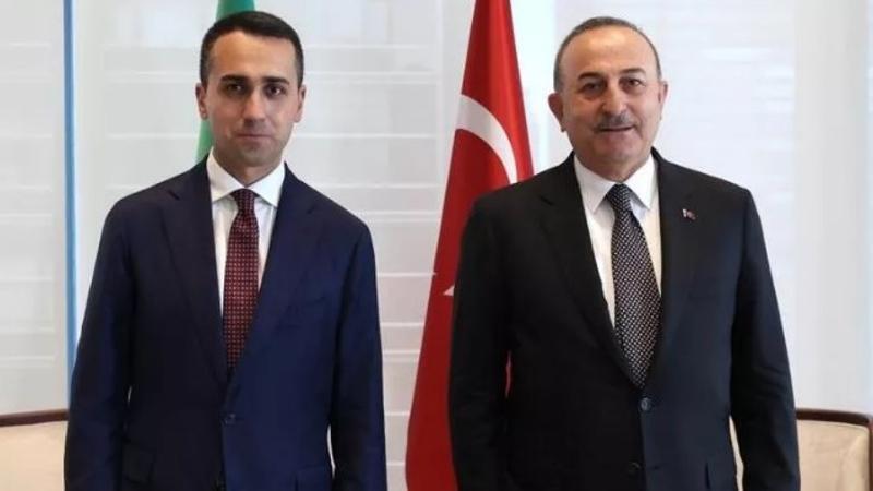 Dışişleri Bakanı Çavuşoğlu, İtalyan mevkidaşı Di Maio ile görüştü