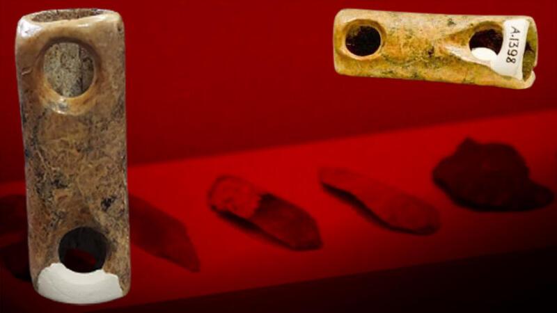 Bilecik’te 8 bin 600 yıllık 3 delikli flüt ilk kez sergilendi