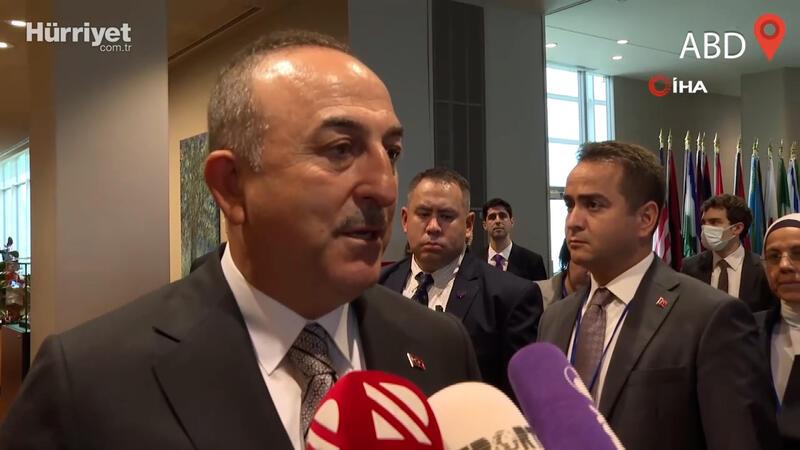 Dışişleri Bakanı Mevlüt Çavuşoğlu, Azerbaycanlı gazetecilerin sorularını yanıtladı