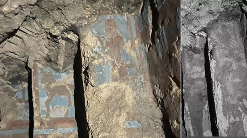 Kaçak kazı yapan defineciler, 2 bin 700 yıllık bir yapıyı ortaya çıkardı