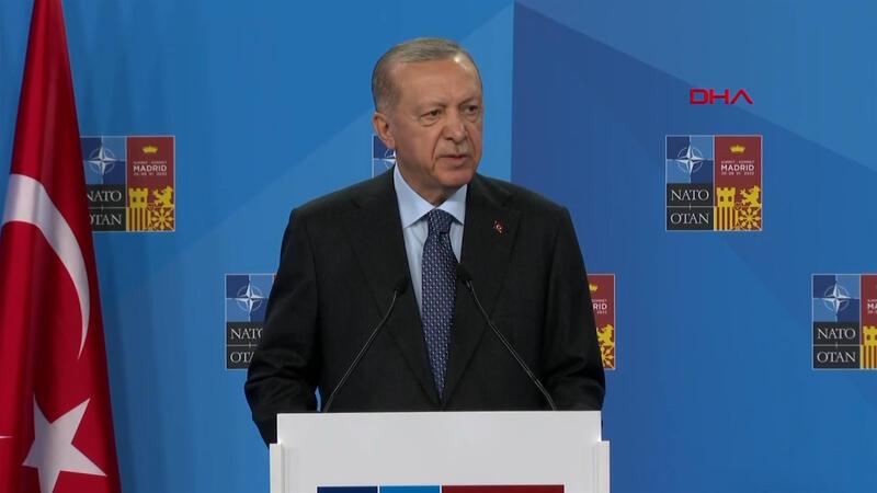 Cumhurbaşkanı Erdoğan, NATO Liderler Zirvesi sonrası açıklamalarda bulundu