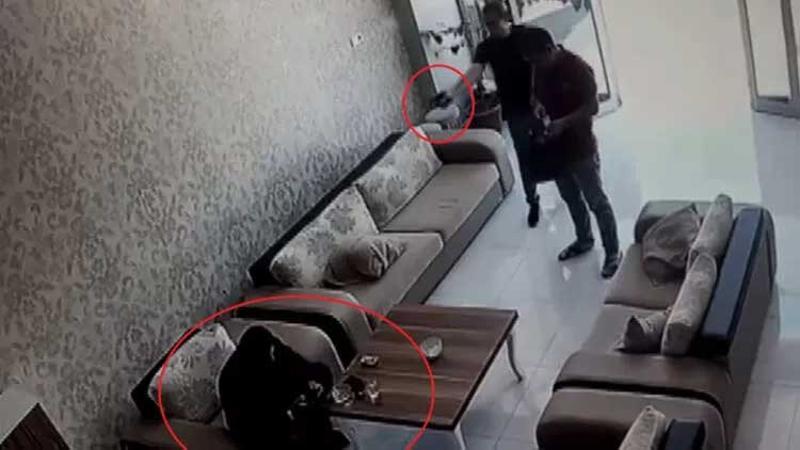 Eski patron cinayeti kamerada