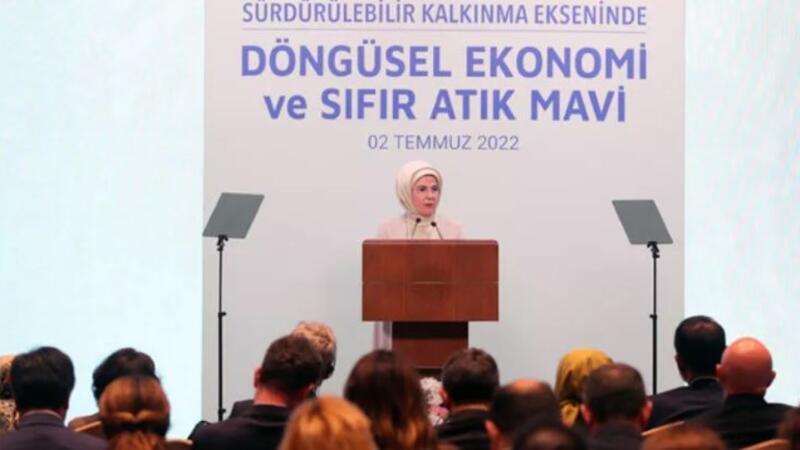 Emine Erdoğan: Sıfır Atık Mavi Projemizi bir seferberlik anlayışıyla başlattık