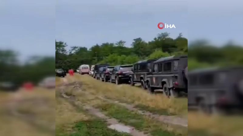 Sırbistan-Macaristan sınırındaki göçmen kampında çatışma