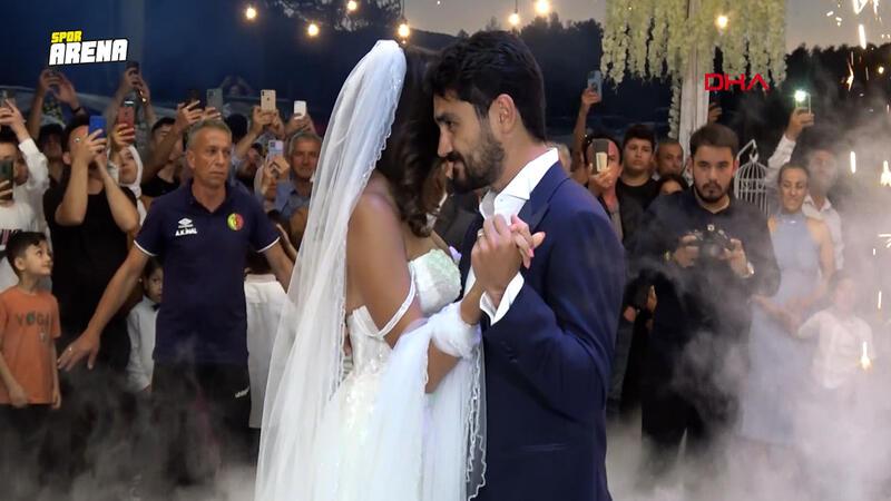 Manchester City'nin yıldızı İlkay Gündoğan memleketinde kır düğünü yaptı