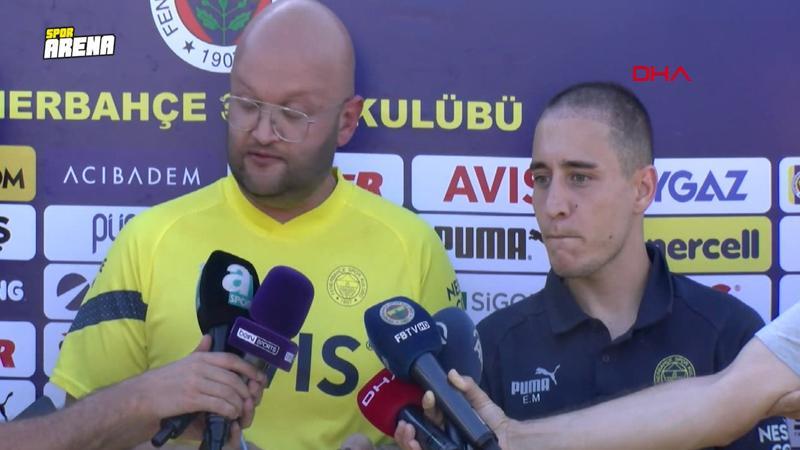 Fenerbahçe'de Emre Mor'dan Arda Güler ve Volkan Demirel sözleri
