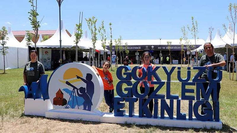 Van'da gökyüzü gözlem etkinliğine yoğun ilgi
