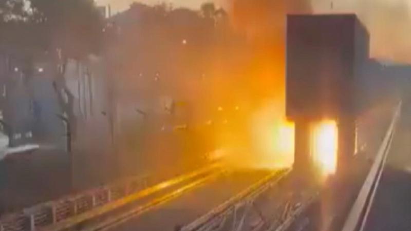 Meksika’da metro hattında patlama