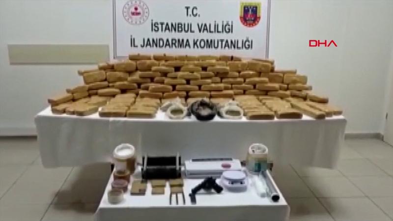 Jandarmadan uyuşturucu operasyonu: 120 kilogram eroin ele geçirildi