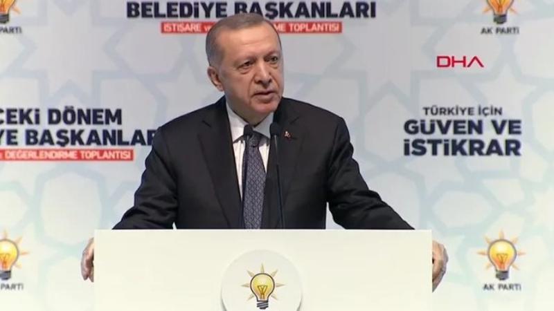 Cumhurbaşkanı Erdoğan, Geçmiş Dönem Belediye Başkanları İstişare ve Değerlendirme Toplantısı'na katıldı