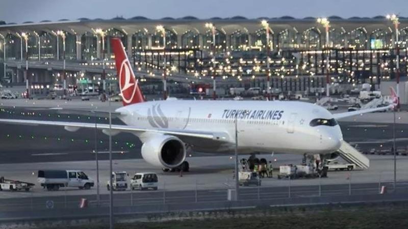 THY'nin Airbus A350-900 tipi 7'nci uçağı İstanbul'da