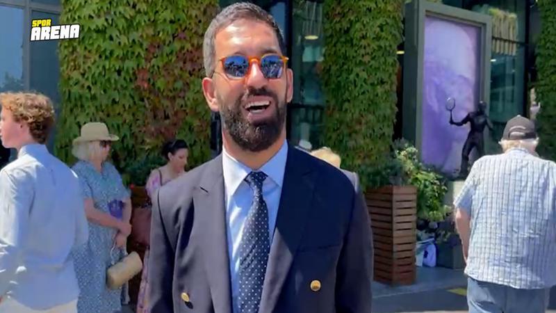 Wimbledon finalini yerinde takip eden Arda Turan: "Muhteşem bir atmosfer"