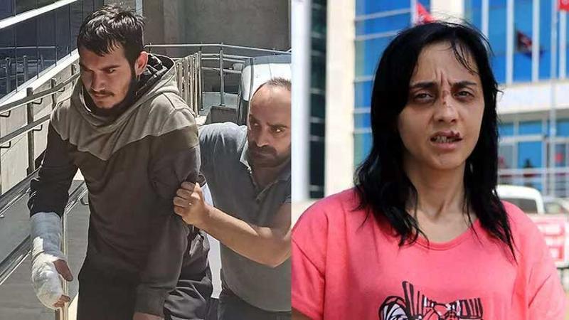 Genç kadın iş çıkışı arkadaşını beklerken dehşeti yaşadı