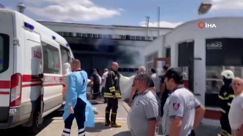Tekirdağ’da fabrikada patlama