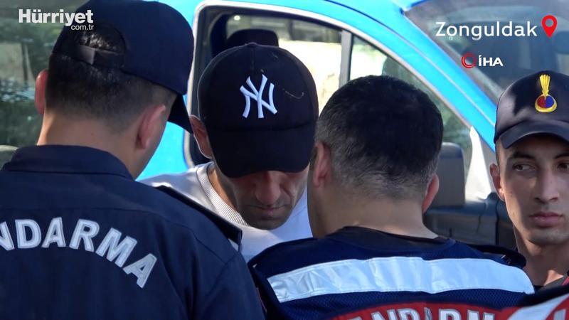 Jandarma, katili ayakkabılarından yakaladı