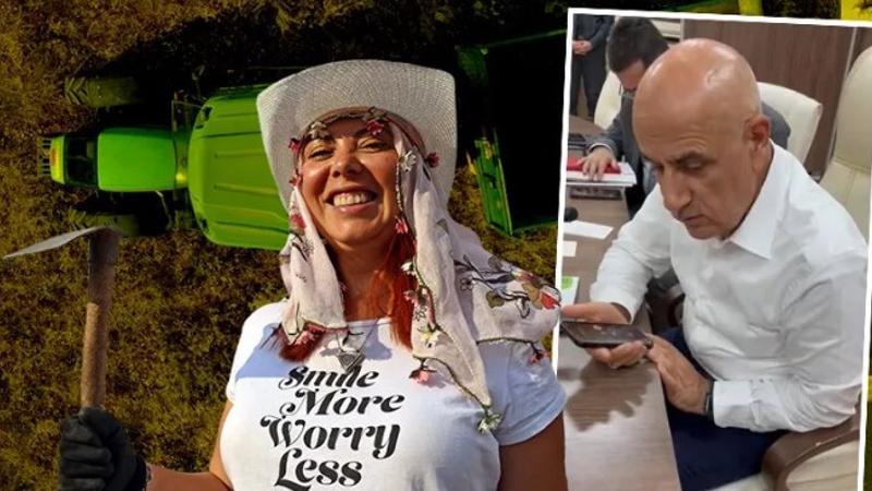 Bakan Kirişci, ABD'deki kariyerini bırakıp Türkiye'de susuz tarım yapan Ece Aynur Onur ile görüştü