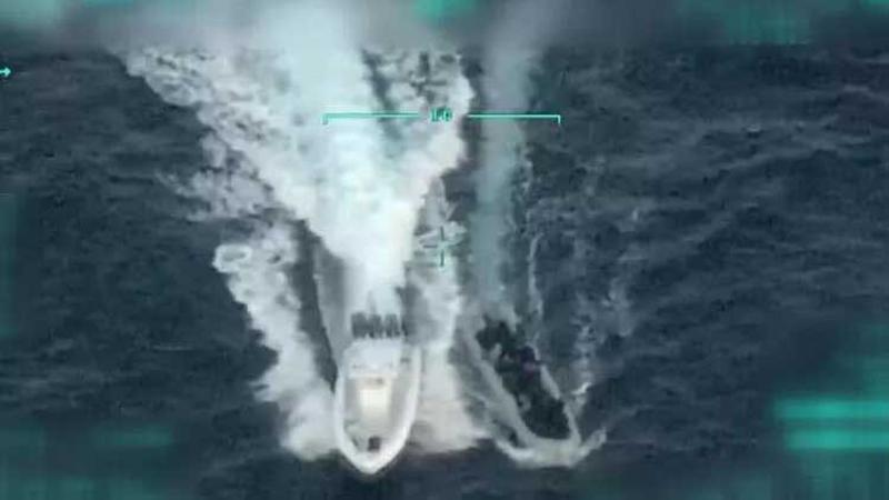 Yunanistan'ın göçmenleri Türk kara sularına ittiği anlar görüntülendi