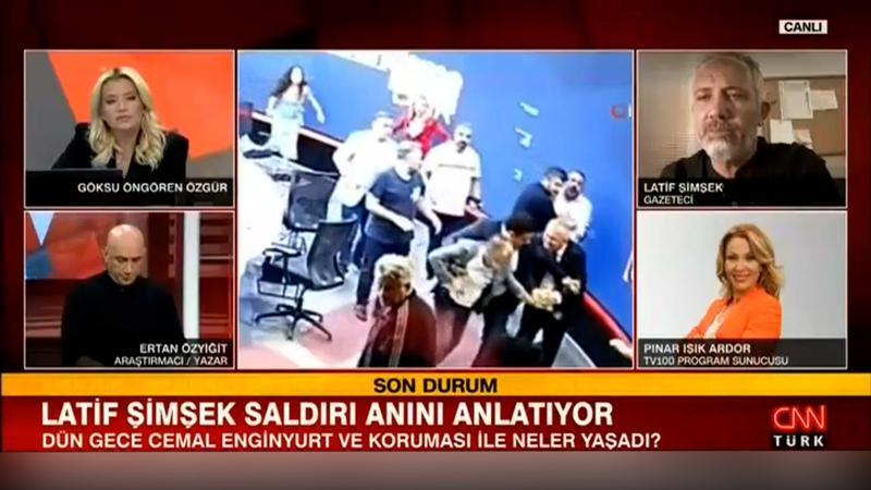 Latif Şimşek saldırı anını CNN TÜRK'te anlattı