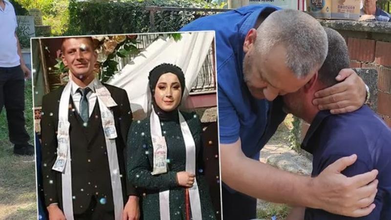 Nişanlısının gözleri önünde boğulan genç, son yolculuğuna uğurlandı