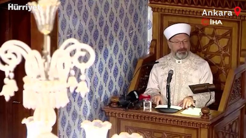 Diyanet İşleri Başkanı Erbaş: Kerbela adaletsizliğe karşı onurlu bir mücadelenin adıdır