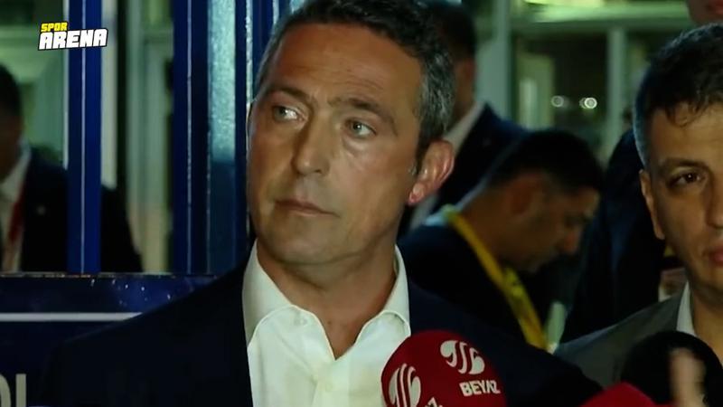 Fenerbahçe başkanı Ali Koç, Ümraniyespor mücadelesinin ardından konuştu! "Belki de hayırlı bir sonuç"