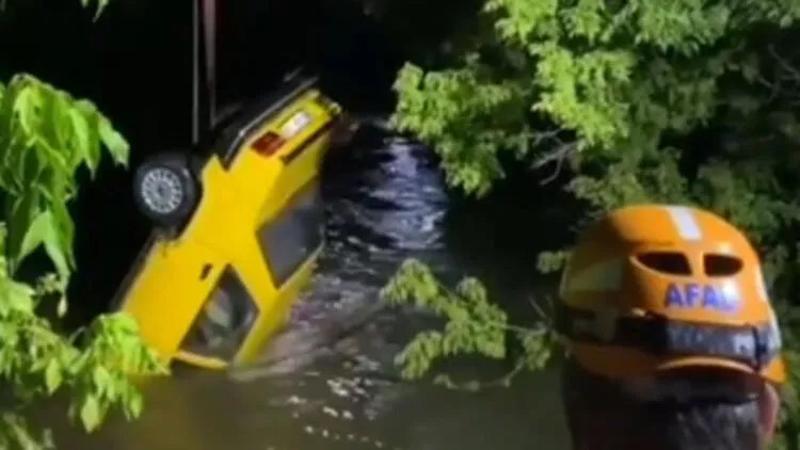 Otomobiliyle sulama kanalına devrildi! İbrahim Aktaş hayatını kaybetti