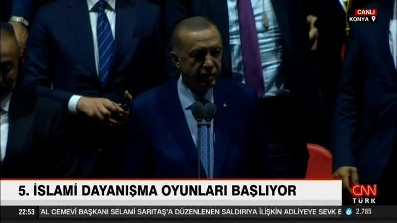 5. İslami Dayanışma Oyunları başladı! Cumhurbaşkanı Erdoğan'dan 'hayırlı olsun' mesajı