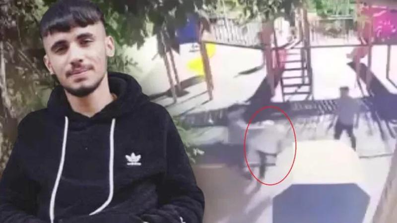 Bağcılar'da parktaki cinayet kamerada