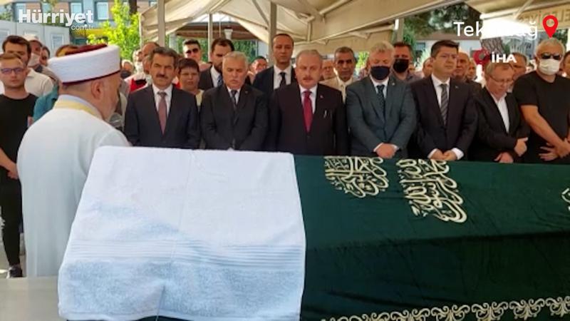 TBMM Başkanı Şentop'un acı günü: Dayısı Sakaoğlu toprağa verildi